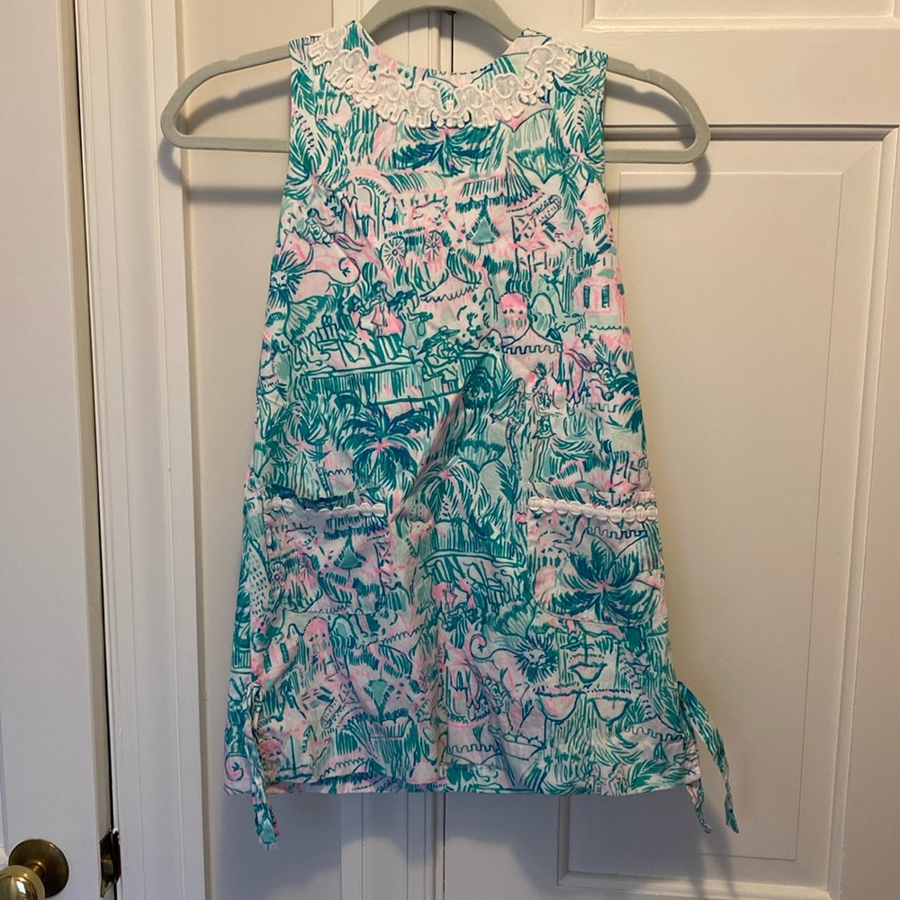 Lilly Pulitzer girls size 8 Shift Dress